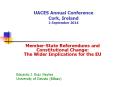 UACES Annual Conference Cork, Ireland 2 September 2014  PowerPoint PPT Presentation