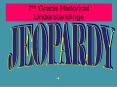 7th Grade Historical Understandings PowerPoint PPT Presentation