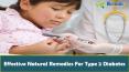 Effective Natural Remedies For Type 2 Diabetes PowerPoint PPT Presentation