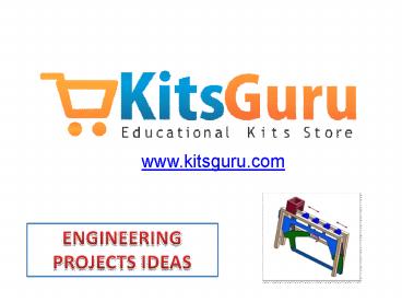 Engineering Project Ideas