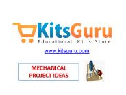 Mechanical Project Ideas