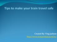 Safty Tips for Train Travel (1)