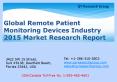 Global Remote Patient Monitoring Devices Industry 2015 Market Research Report PowerPoint PPT Presentation