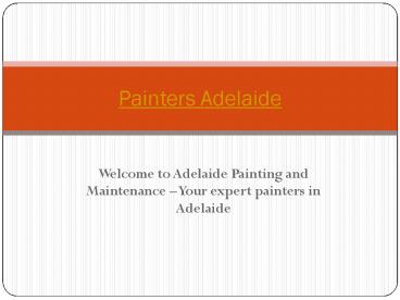 Adelaide Painters