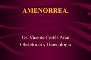 AMENORREA.