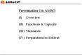 Presentation On AMS/3 (I) Overview (II) Functions PowerPoint PPT Presentation