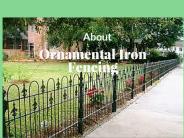 Ornamental Iron Fencing