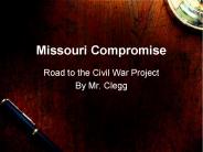 Missouri Compromise