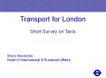 Transport for London PowerPoint PPT Presentation