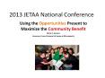 2013 JETAA National Conference PowerPoint PPT Presentation