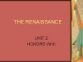 THE%20RENAISSANCE PowerPoint PPT Presentation
