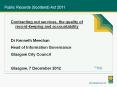 Public Records (Scotland) Act 2011 PowerPoint PPT Presentation