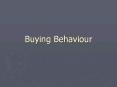 Buying Behaviour PowerPoint PPT Presentation