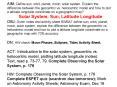 AIM: Define sun, orbit, planet, moon, solar system. Explain the difference between the geocentric vs. heliocentric model and how to plot a latitude longitude coordinate on a geographic map? Solar System, Sun, Latitude Longitude OBJ: Given notes and PowerPoint PPT Presentation