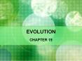 EVOLUTION PowerPoint PPT Presentation