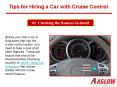 Tips for Hiring a Car with Cruise Control PowerPoint PPT Presentation