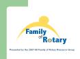Family of Rotary PowerPoint PPT Presentation