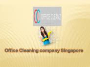 Office cleaning services - Singapore