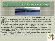 Best Car Diagnostics Services Shop