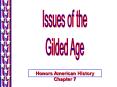 Gilded Age Politics in America PowerPoint PPT Presentation