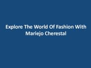 Mariejo Cherestal - Traditional Clothing Expert
