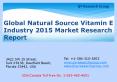 Global Natural Source Vitamin E Industry 2015 Market Size Share Growth Forecast Research and Development PowerPoint PPT Presentation