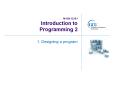 M1G413283 Introduction to Programming 2 PowerPoint PPT Presentation