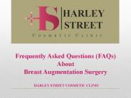 Frequently Asked Questions (FAQs) About Breast Augmentation Surgery