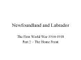 Newfoundland%20and%20Labrador PowerPoint PPT Presentation