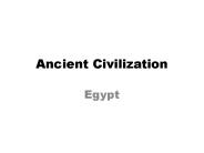 Ancient Civilization