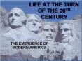 LIFE%20AT%20THE%20TURN%20OF%20THE%2020TH%20CENTURY PowerPoint PPT Presentation