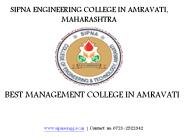 Best Management College in Amravati (1)