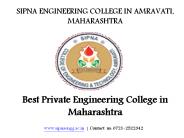 Best  Private  Engineering  College  in  Maharashtra