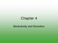 Biodiversity and Evolution PowerPoint PPT Presentation