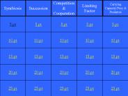 Blank Jeopardy