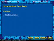 Standardized Test Prep