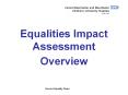 Equalities Impact Assessment PowerPoint PPT Presentation
