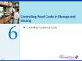 Controlling Food Costs in Storage and Issuing PowerPoint PPT Presentation