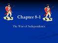 The War of Independence PowerPoint PPT Presentation