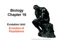 Biology Chapter 16 PowerPoint PPT Presentation