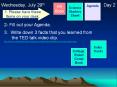 Wednesday, July 29th    Day 2 PowerPoint PPT Presentation