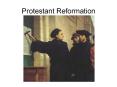 Protestant%20Reformation PowerPoint PPT Presentation