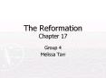 The%20Reformation%20Chapter%2017 PowerPoint PPT Presentation
