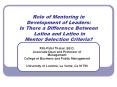 Role of Mentoring PowerPoint PPT Presentation