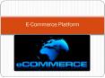 ecommerce platform in india PowerPoint PPT Presentation