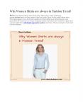 Why Women Shirts are always in Fashion Trend! PowerPoint PPT Presentation