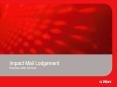 Impact Mail Lodgement PowerPoint PPT Presentation