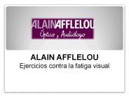 Ejercicios contra la fatiga visual