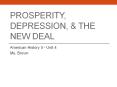 Prosperity,%20Depression,%20 PowerPoint PPT Presentation