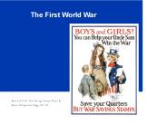 The First World War
